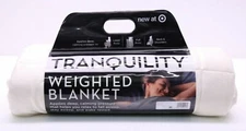 Tranquility 12-Pound Weighted Throw Blanket Eggnog 00026TAR BRAND NEW 48" x 72"