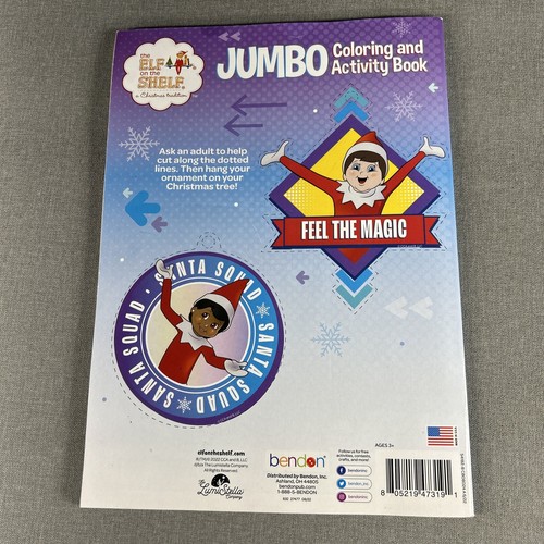 Elf on the Shelf Coloring & Activity Books 2 Book Lot Christmas Merry & Bright - Bild 3 von 20