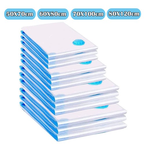 STRONG VACUUM STORAGE SPACE SAVING BAGS VAC BAG SPACE SAVER VACCUM VACUM BAG AU - Picture 17 of 17