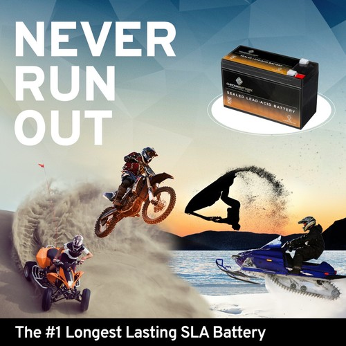 12V 9AH SLA Battery Replaces PE12V9 PX12090 UB1290 - 6PK - Picture 2 of 8