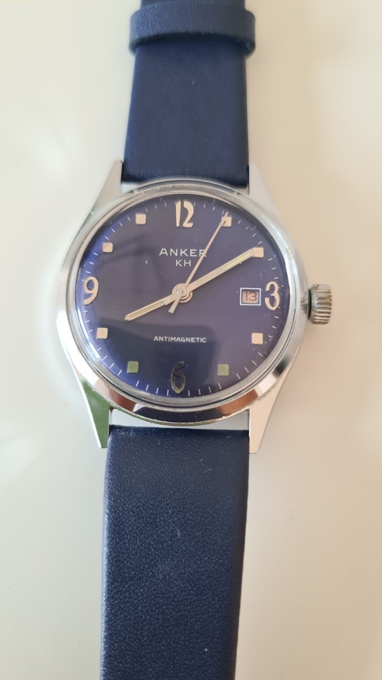 Anker KM Made In Germany Mechanical Classic Vintage Watch