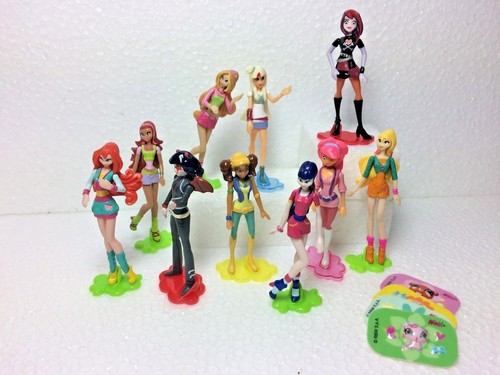 WINX CLUB LOVE & PET 2009 (I) -Kinder SORPRESINE- AISHA -DE106+ Cartina (S10) - Foto 2 di 4