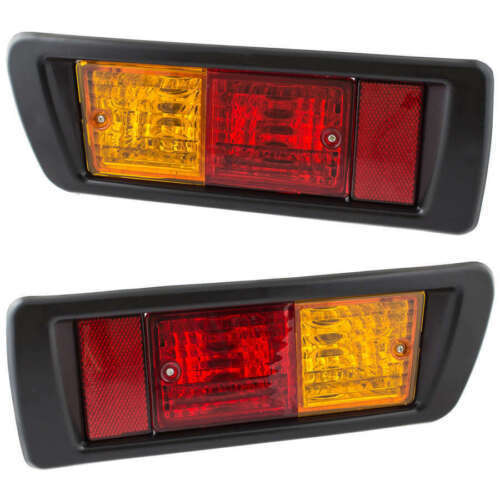 2x Pour Toyota Land Cruiser 90/95 1995-2002 Queue Arrière Pare-Chocs - Bild 1 von 8
