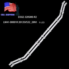 LED Strip(2) for Samsung UN32EH4003 D3GE-320SM0-R2 BN96-28762A 35205A UE32EH4003