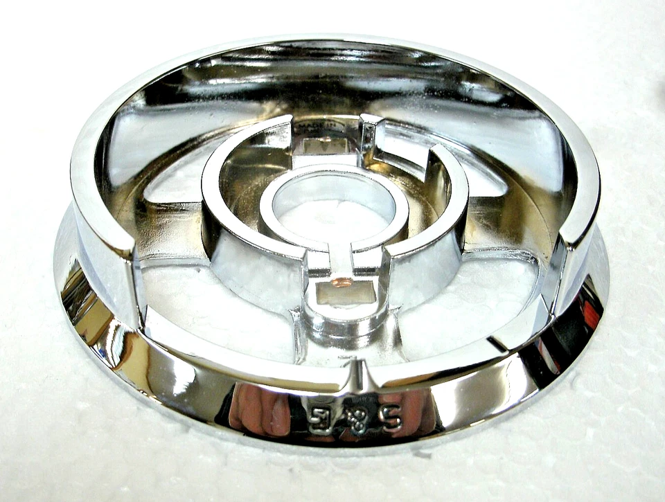 Anillo de esfera de lectura superior S&G - Usado - Serie 6700 - ¡Acabado cromado plateado! Foto 3 de 4