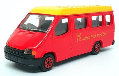 Corgi 13 cm lang Diecast C676/5 - Ford Transit Royal Mail Post Bus - rot/gelb
