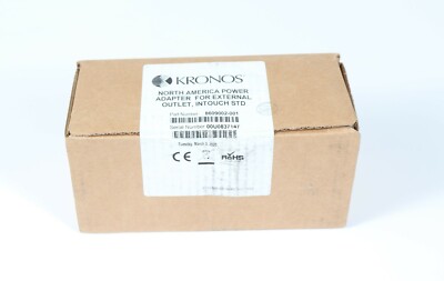 Kronos InTouch 9000 Power Adapter 8609002-001 Switching 12V   OEM Time Clock