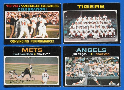 1971 OPC 71 O PEE CHEE TOPPS MLB BASEBALL CARD 265-392 SEE LIST - Picture 120 of 231
