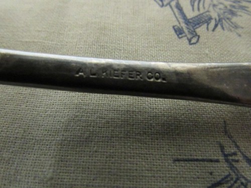 De colección. ""Milwaukee Vocational School"" Milwaukee Wisconsin A.L." Cuchara de té Kiefer Co. - Imagen 8 de 8