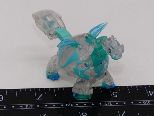 Bakugan Ramparian Ultra Translúcido Figura de Batalla Juguete Estatuilla Blindada Mástil Giratorio - Imagen 3 de 4