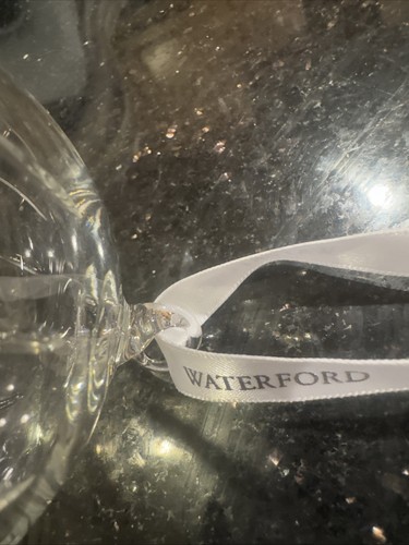 Waterford 2020 Vertical Cuts Aras Ball Crystal Christmas Ornament #1055105 - Picture 10 of 17