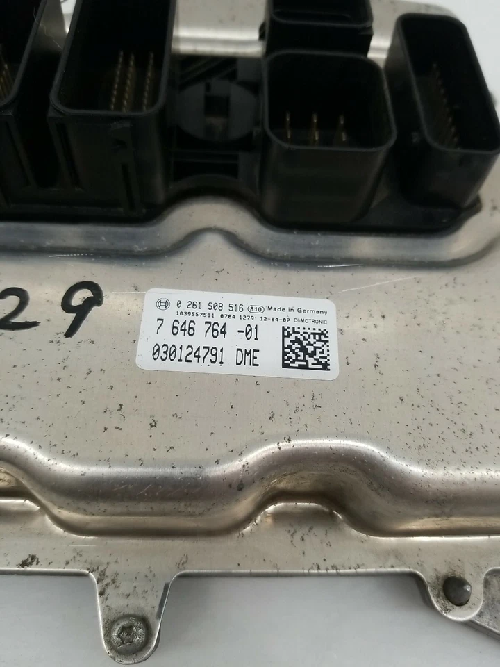 BMW X3 2013 2014 motor ECM módulo de control 2,0 L OEM 7 646 764 7646764 OEM 13 14 Foto 3 de 4