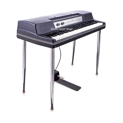 Piano eléctrico vintage con teclado Wurlitzer 200 raro + pedal de sostenimiento + manual - Imagen 1 de 8