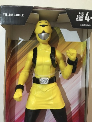 HASBRO BEAST MORPHERS - YELLOW POWER RANGER 9" ACTION FIGURE (NEW) - Picture 3 of 7