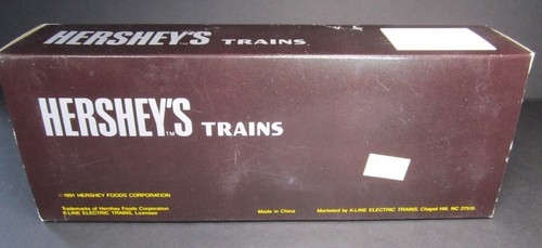 1995 K-Line K646709 Hershey's Trains Christmas Kisses Box Car 0/027 Ready to Run - Picture 9 of 11