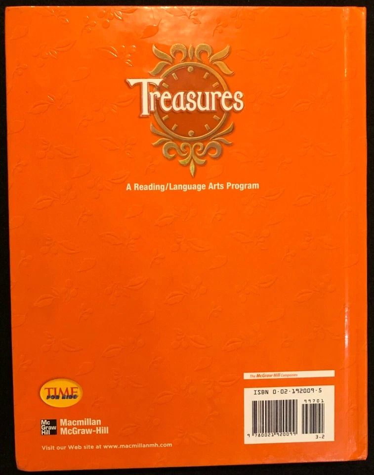 3rd Grade - TREASURES - Reading/Language Arts Curriculum, Level 3.2 (1 book) - Image 2 of 4