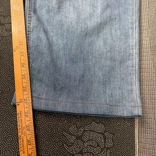 Ecko Unltd. Mens Size 48 Blue Athletic Straight Fit Distressed Denim Jeans  - Picture 7 of 10