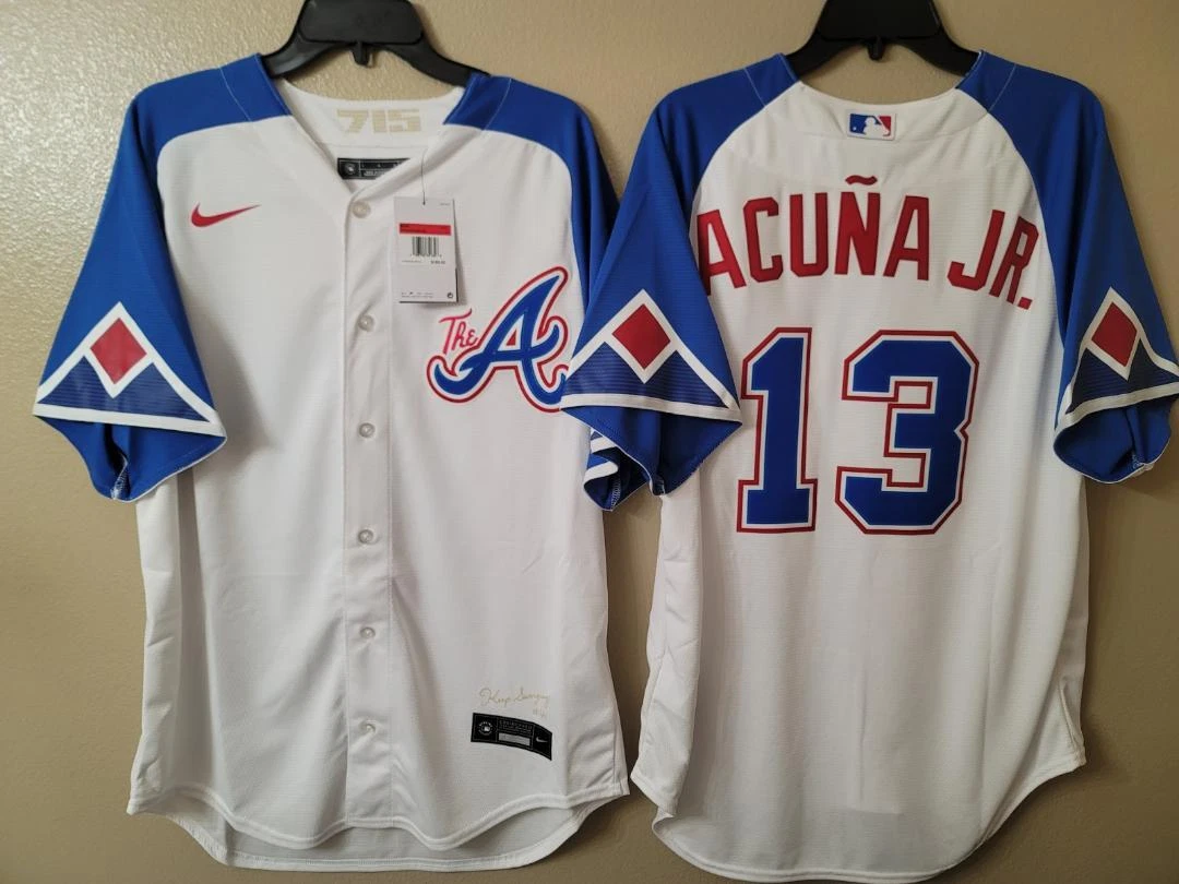 Nike Youth Atlanta Braves Ronald Acuna Jr. Replica MLB Jersey Hibbett