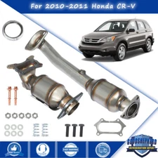 Catalytic Converters Both Front & Rear For Honda CRV CR-V 2.4L 2010-2011