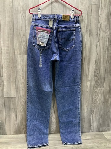 Lee Jeans Größe 13 lang Junior hoher Bund spitz zulaufendes Bein 30 3/4 x 33 Vintage neu mit Etikett USA - Bild 16 von 17