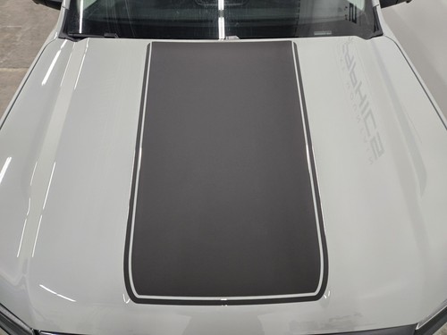 2024-2025 Ford Ranger Center Hood Stripe With Pin Sticker Graphic Decals - Picture 4 of 6