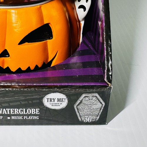 Nightmare Before Christmas Music Water Globe Mayor 2023 Halloween Disney - Picture 5 of 24