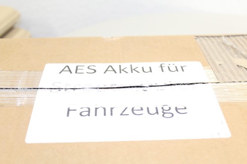 AES Akku Für Streetscooter Fahrzeug Gelb Fahrrad Akku AES 36V / 16,5Ah E-Bike - Picture 2 of 4