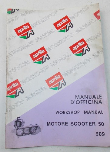 Manuale Di Riparazione Originale Aprilia Scooter 50