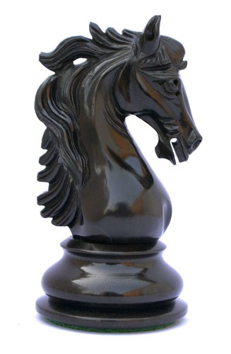 Pièces d'échecs de luxe Staunton Heritage Series 4,4 pouces en bois d'ébène et buis - Photo 9/11