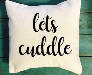 throw pillows with words