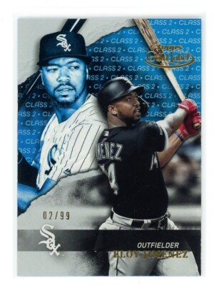 2020 Topps Gold Label Eloy Jimenez Blue Class 2 /99 White Sox #24