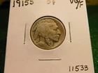 1915 S  Buffalo Nickel  Item # 11533