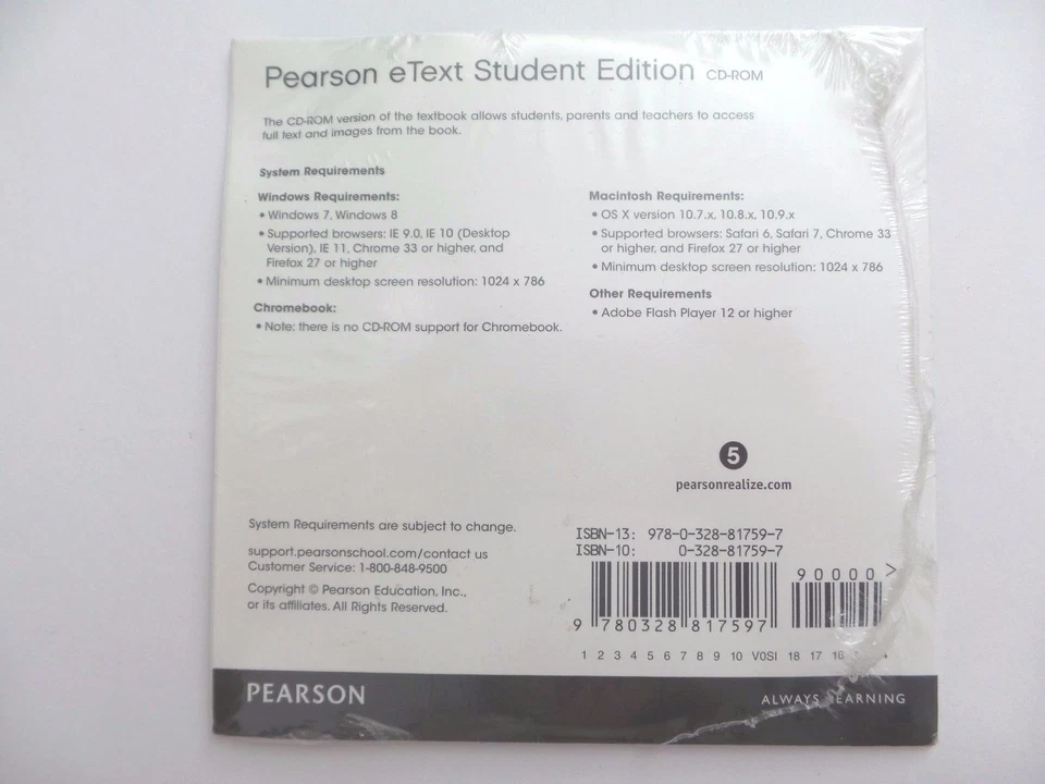 enVision Math Common Core Student Edition eText Grade 5 - Ships in 12 hours!!! - Image 2 of 2