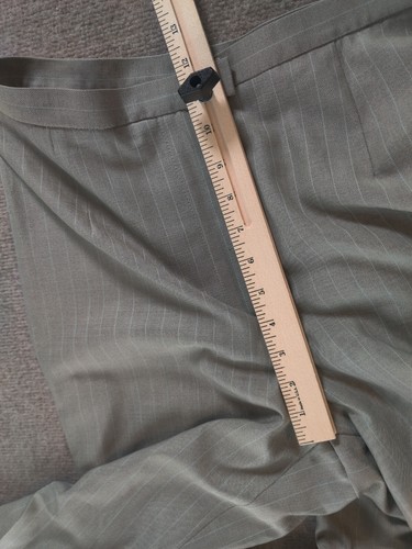 Talbots Damen Anzughose 12 Wolle Seide Mischung Stretch Haken & Ösen Verschluss 31x30,5 - Bild 8 von 11