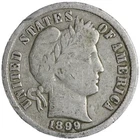 1899 Barber Dime Nice Circulated VG/FINE! Complete Your Album!