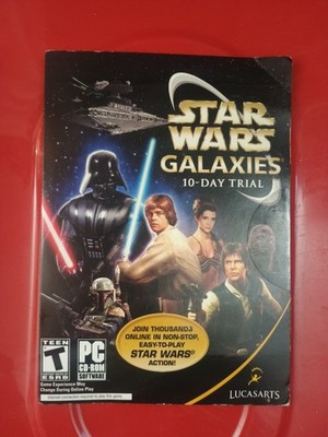Star Wars Galaxies 10-Day Trial Demo Disc (PC, Not Used) - Read Description