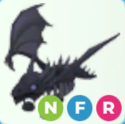 Adopt Me - NFR SHADOW DRAGON (NEON FLY Ride) SAME DAY DELIVERY!!