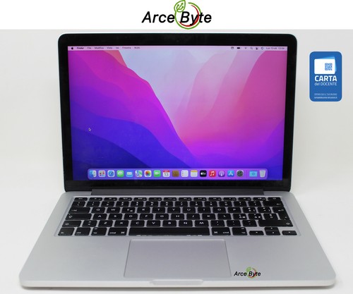Apple Macbook PRO 13" 2015 Intel Core i5 2,7 Ghz SSD 256 GB RAM 8 GB Monterey prezzo ebay