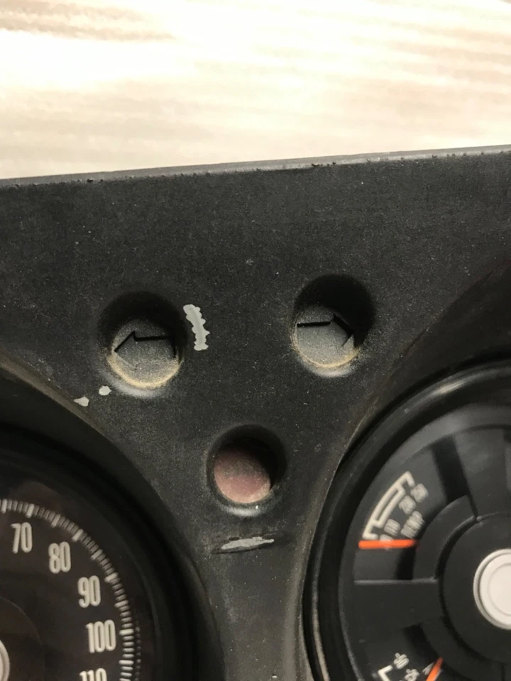 1971–77 Dodge Van B100 B200 B300 приборная панель спидометр 100 миль/ч - Изображение 4 из 4