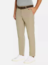 Banana Republic Men's Flat Front Pant Slim Fit Stretch Fabric Wicking SIZE 36X30