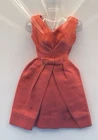 MATTEL Barbie Campus Belle Coral Dress Outfit 1963 VINTAGE NICE Fast Free Ship!