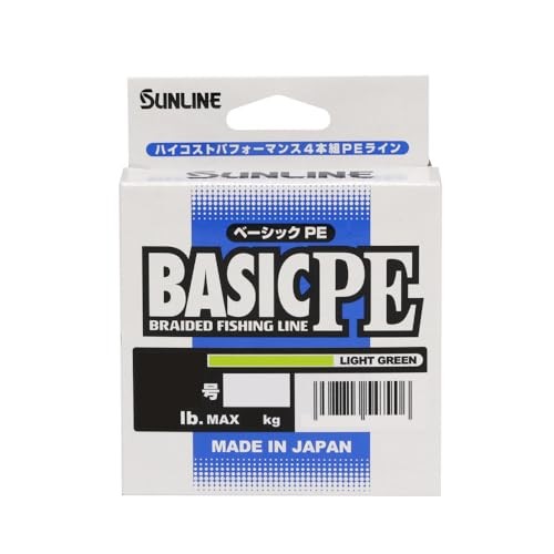 SUNLINE BASIC PE Juego de 4 hilos 150m verde claro #3 50lbNUEVO - Imagen 1 de 5