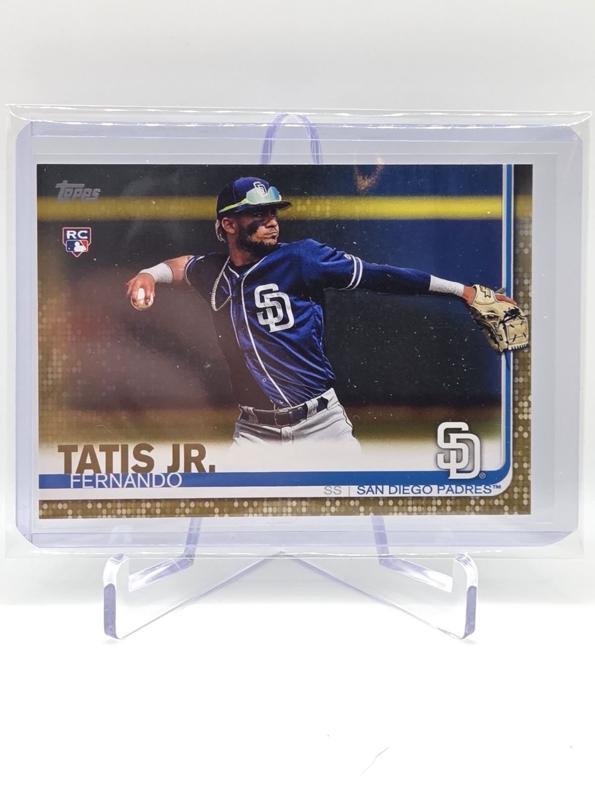 2019 Topps Gold #410 Fernando Tatis Jr RC Rookie /2019 San Diego Padres