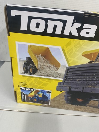 Tonka Steel Classics Mighty Dump Truck LARGE BRAND NEW in BOX yellow tough 952 - Picture 11 of 14