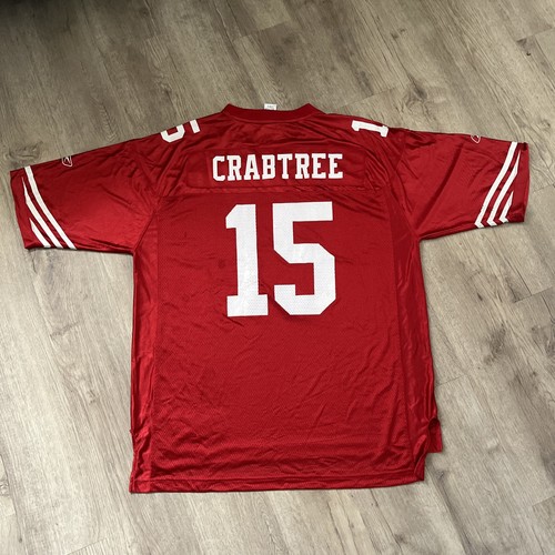 Reebok On Field San Francisco 49ers Jersey- Crabtree #15 - Size XL - NFL - Picture 2 of 9