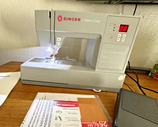 SINGER HD 6600C Heavy Duty Sewing Machine 215 Stitches -Used-GREAT CONDITION!