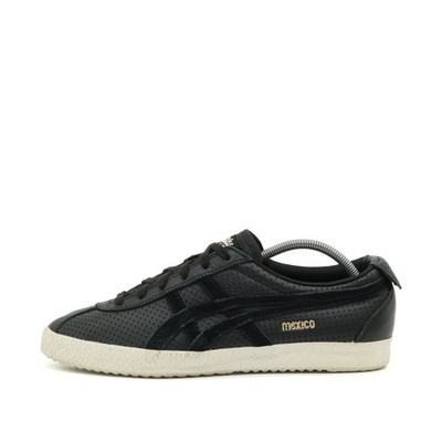 Onitsuka Tiger Damen Mexico 66 Schuhe Schwarz Leder Atmungsaktiv Sneaker EU 41.5