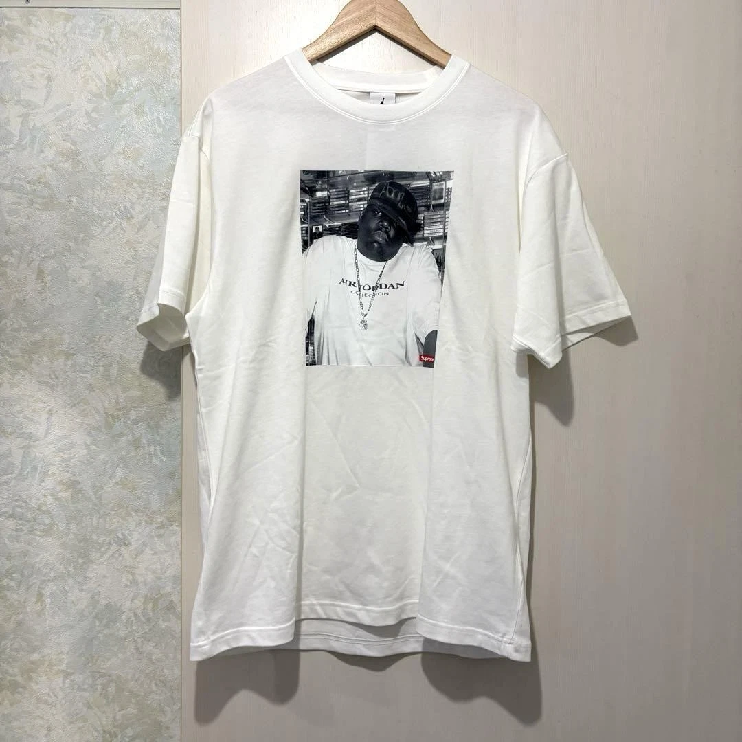 T shirt homme Supreme M Nike Jordan Notorious B.I.G emblématique streetwear rare limité