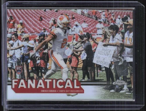 2025 Topps Chrome Emeka Egbuka Base (RAW)