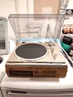 Vintage Working TECHNICS Quartz SL-Q200 Direct Drive Turntable w/ ORIGINAL BOX!